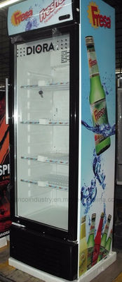 Chine réfrigérateur droit de refroidisseur de la boisson 220L avec la consommation basse d'énergie fournisseur